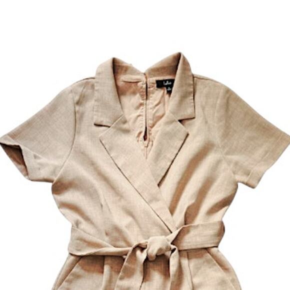 Lulus Beige/Cream Jumpsuit | Size S - Picture 3 of 9